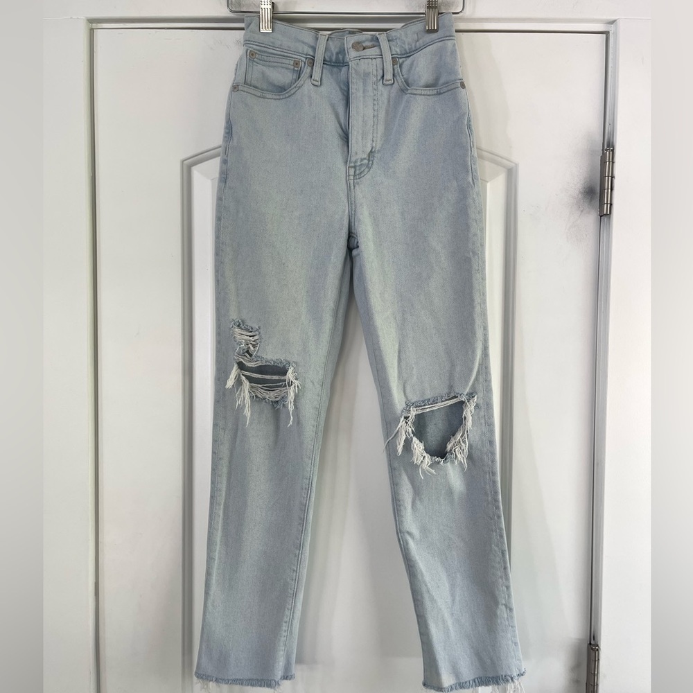 Madewell The Momjean in Harman Wash - 24 - Picture 7 of 9